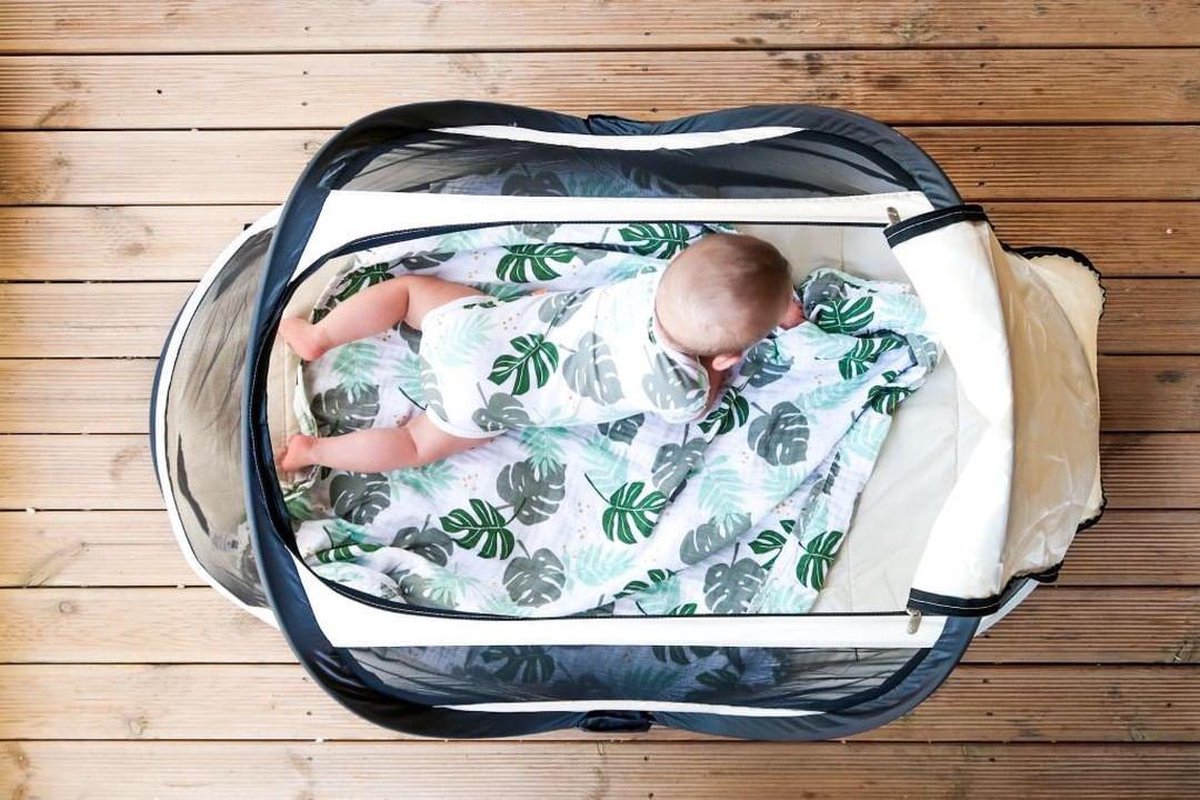 Deryan BabyBox Campingbedje - baby tentje - Cream