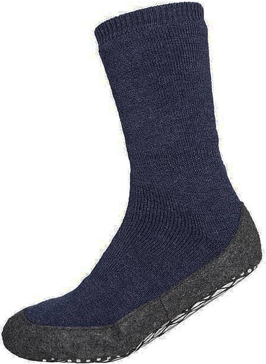 FALKE Cosyshoe Heren Pantoffels - Blauw - Maat 45-46