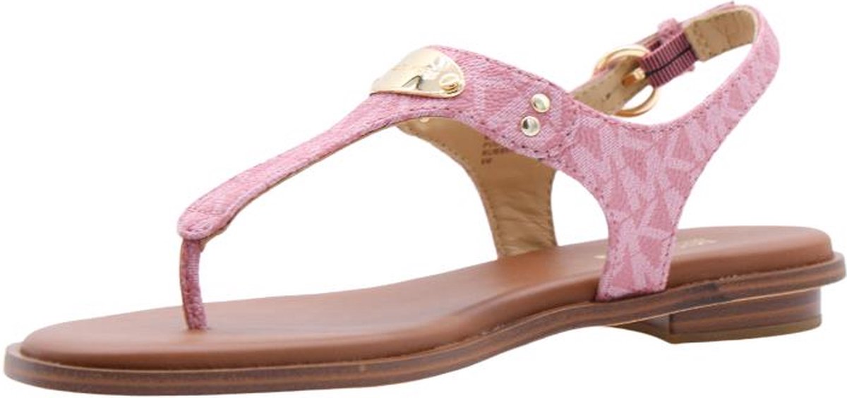 Michael Kors -maat 39 -Plate Thong Dames Sandalen - Roze