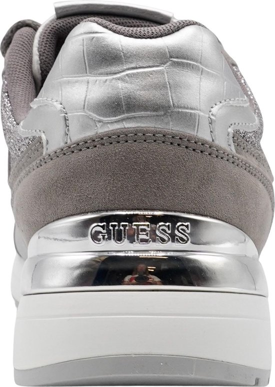 Guess Maybel Active -maat 40- Lady Texture Dames Sneakers - Zilver