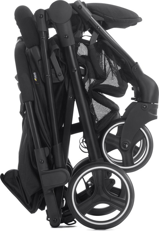Hauck Swift x Duo - Tweeling- en duobuggy - Compact opvouwbaar - Black