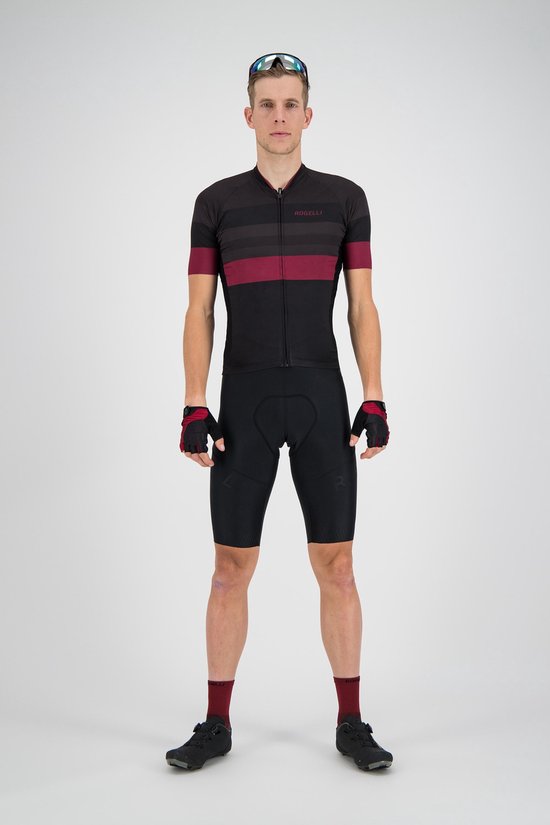 Rogelli - Maat L Wielerbroek met Bretels Halo - Zwart