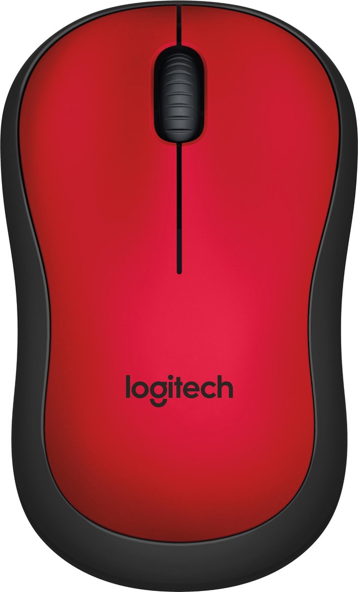 Logitech M220 Silent - Draadloze Muis - Rood