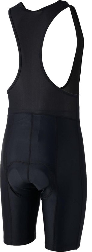 Rogelli Basic de Luxe Bibbed Fietsbroek - Maat M - Bretels - Heren - Zwart