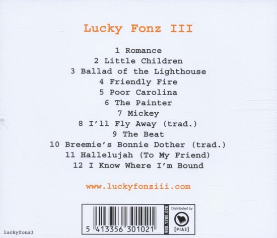 Lucky Fonz III - CD