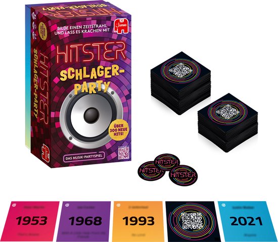 Jumbo - Hitster - Schlager Party - Duitstalig Partyspel - Actiespel
