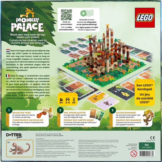 LEGO Monkey Palace - Nederlandstalig Bordspel - Familiespel