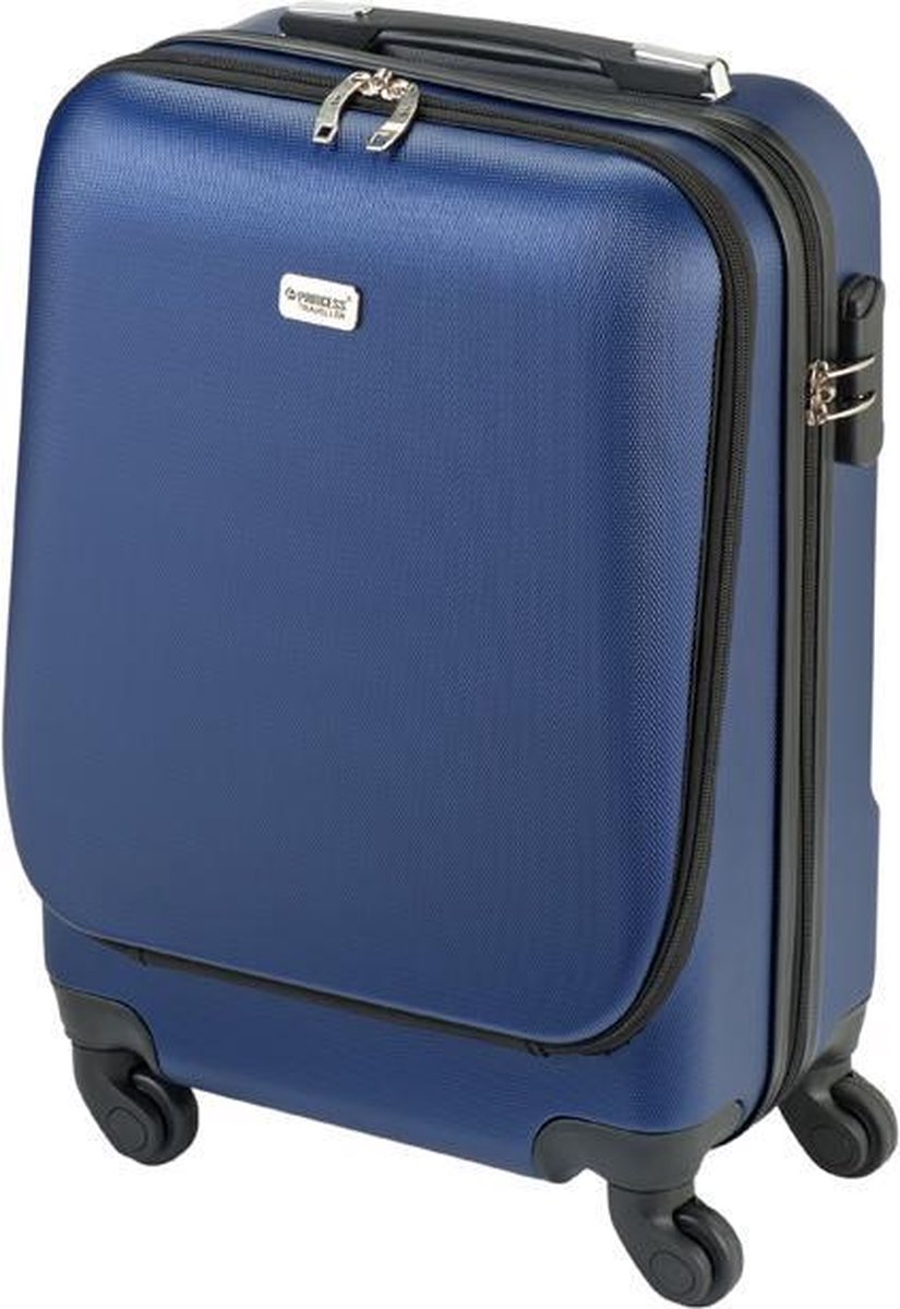 Princess Traveller Sydney - handbagage koffer met laptop vak 55cm - Blauw