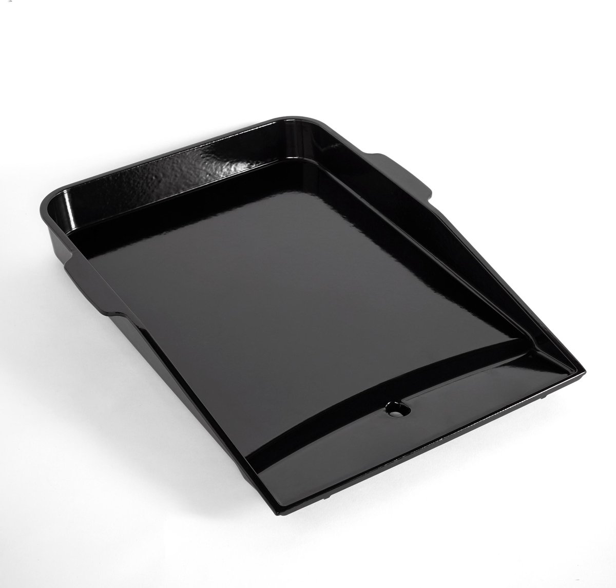 bakplaat, lasagne bakblik, roestvrij staal, zwart, reliëf naar boven