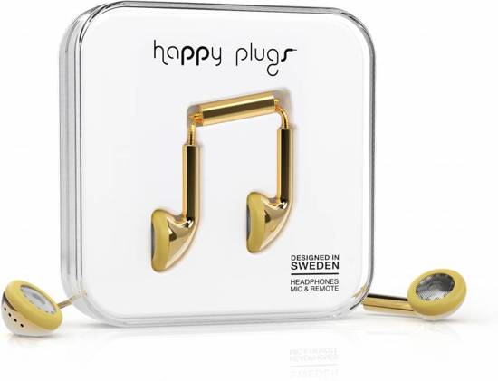 Happy Plugs Earbud - In-ear oordopjes - Goud