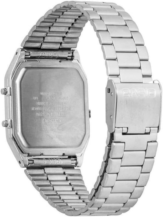 Casio Casio Collection Vintage AQ-230A-7AMQYES Horloge - Staal - Zilverkleurig - Ø 31.5 mm