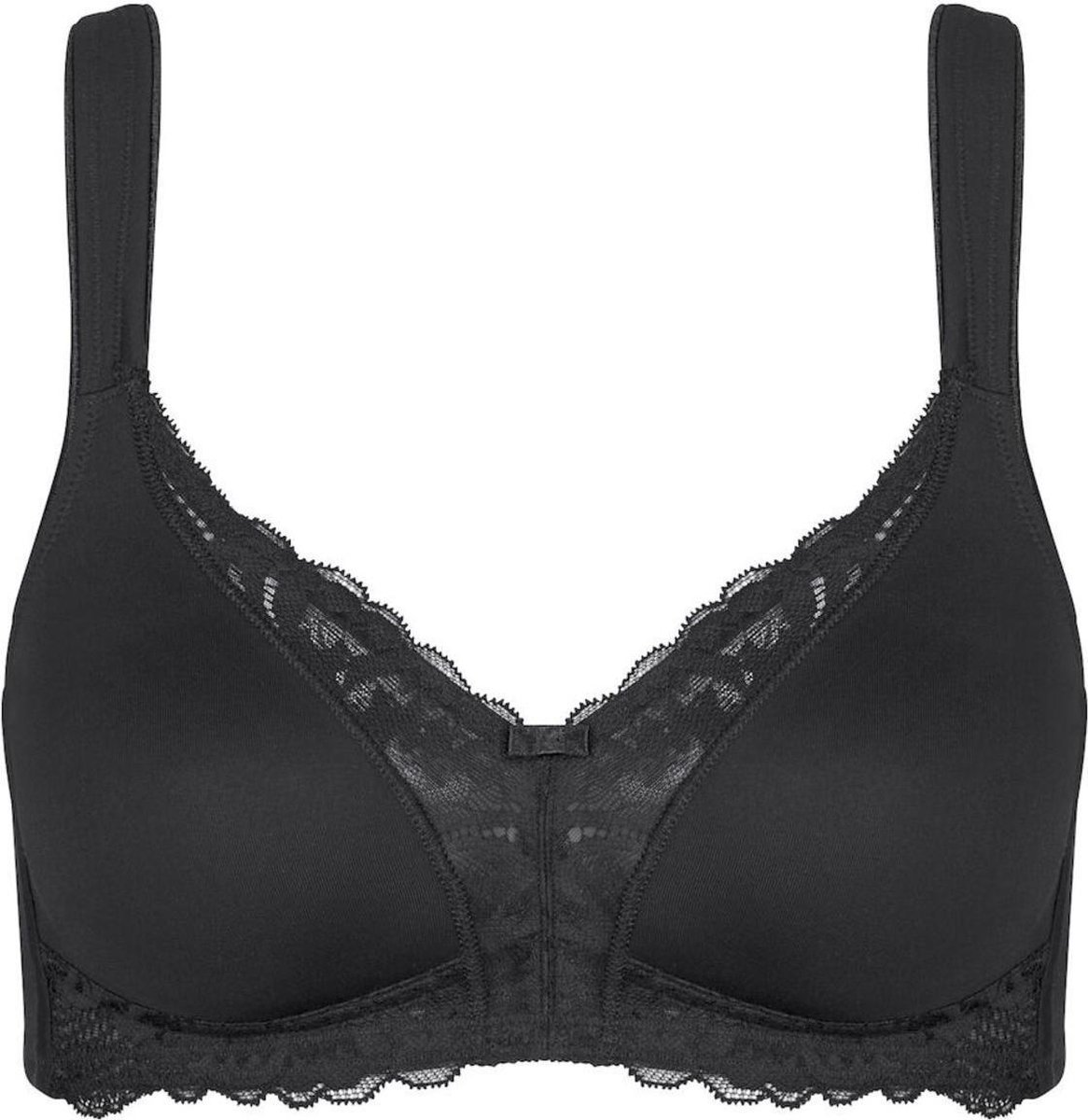 TRIUMPH BH - maat 95B- Modern Lace+ Cotton N - Zwart