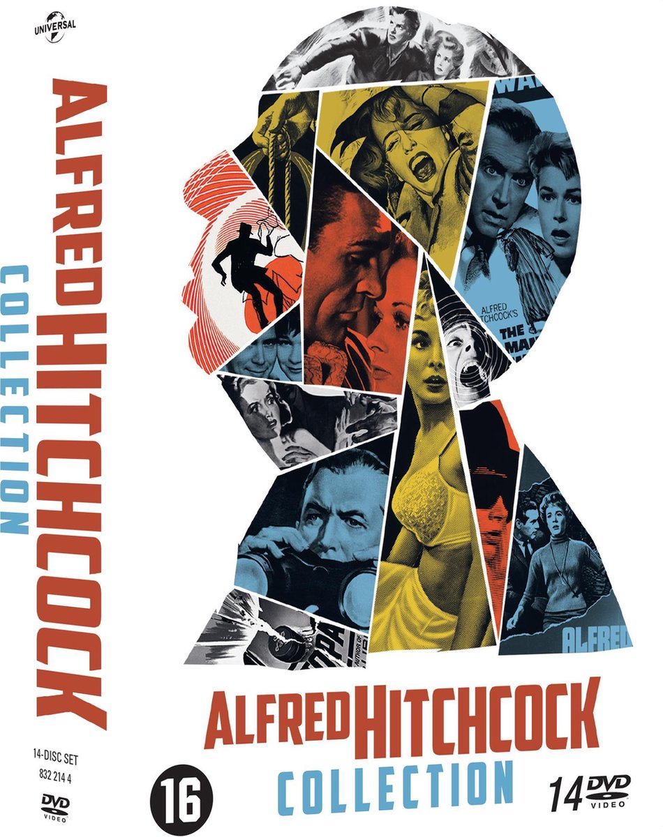 Alfred Hitchcock 14 film collection (DVD)