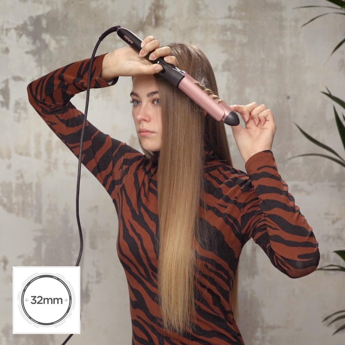 BaByliss ® 32mm Curling Tong C452E - Krultang