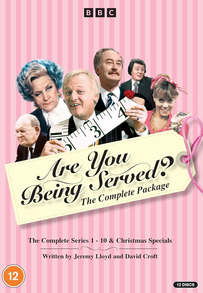 dvd, pack, comedy, christmas, bbc