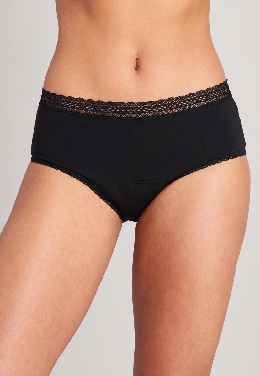 Schiesser - Maat 46/48 - Secret Care Menstruatie Dames Onderbroek