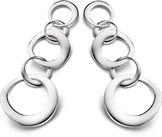 Casa Jewelry Oorhangers Noble - Zilver