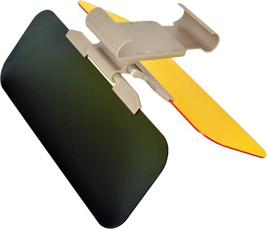 Zonnescherm Op Zonneklep 2 in 1 Dag en Nacht - Beschermt Tegen Laagstaande Zon en Felle Verlichting 