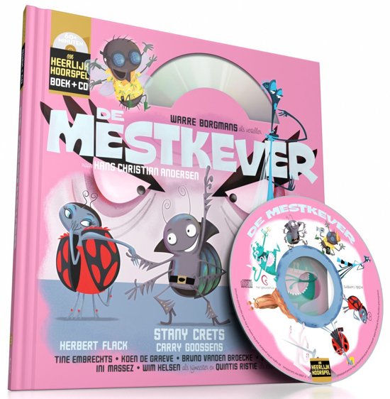 9263-569c-460a-a640-9094bee72aca De mestkever heerlijk hoorspel - Sprookjes, Mythen & Fantasie - Boek + CD