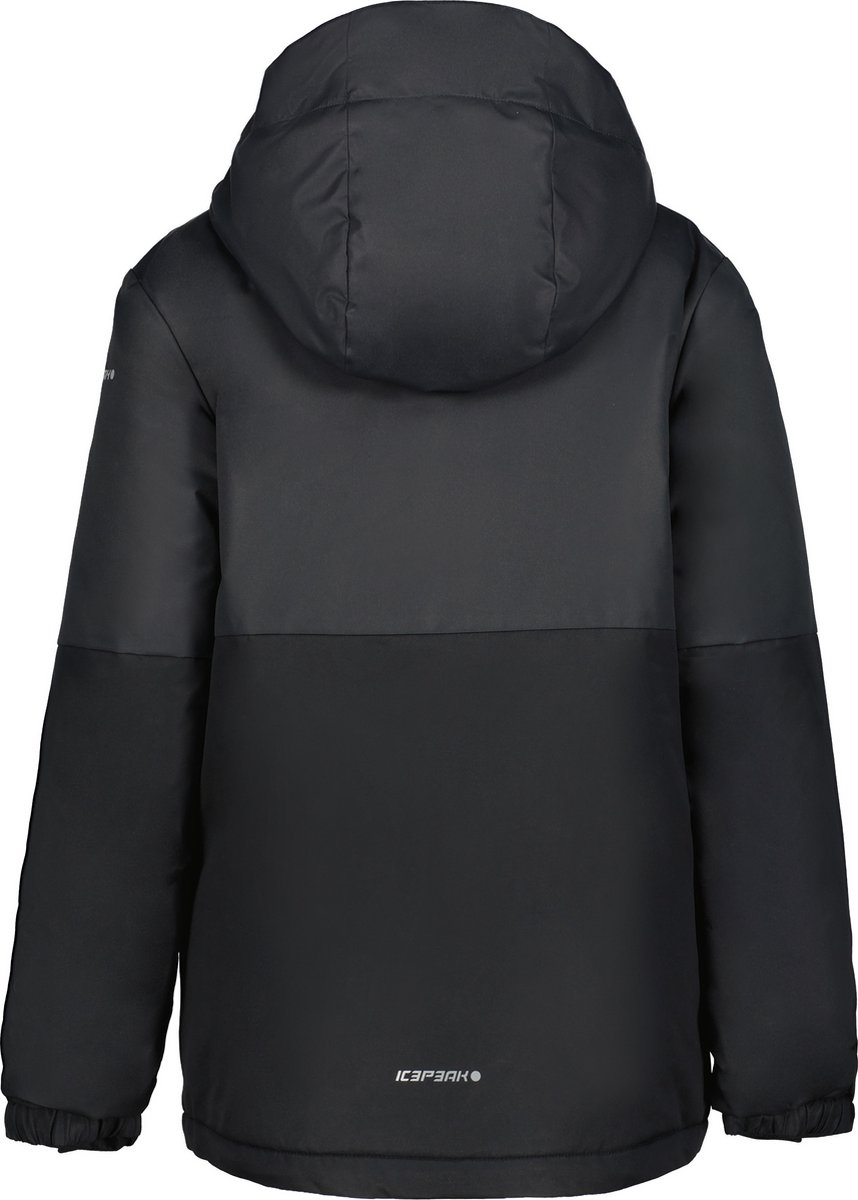 ICEPEAK - Maat 128 - LEITH JR Jas - Zwart