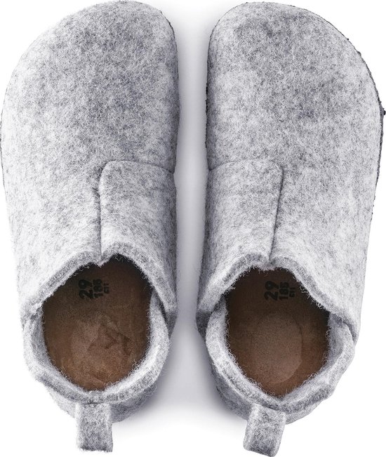 Birkenstock Sloffen - Maat 27 - Unisex - licht grijs