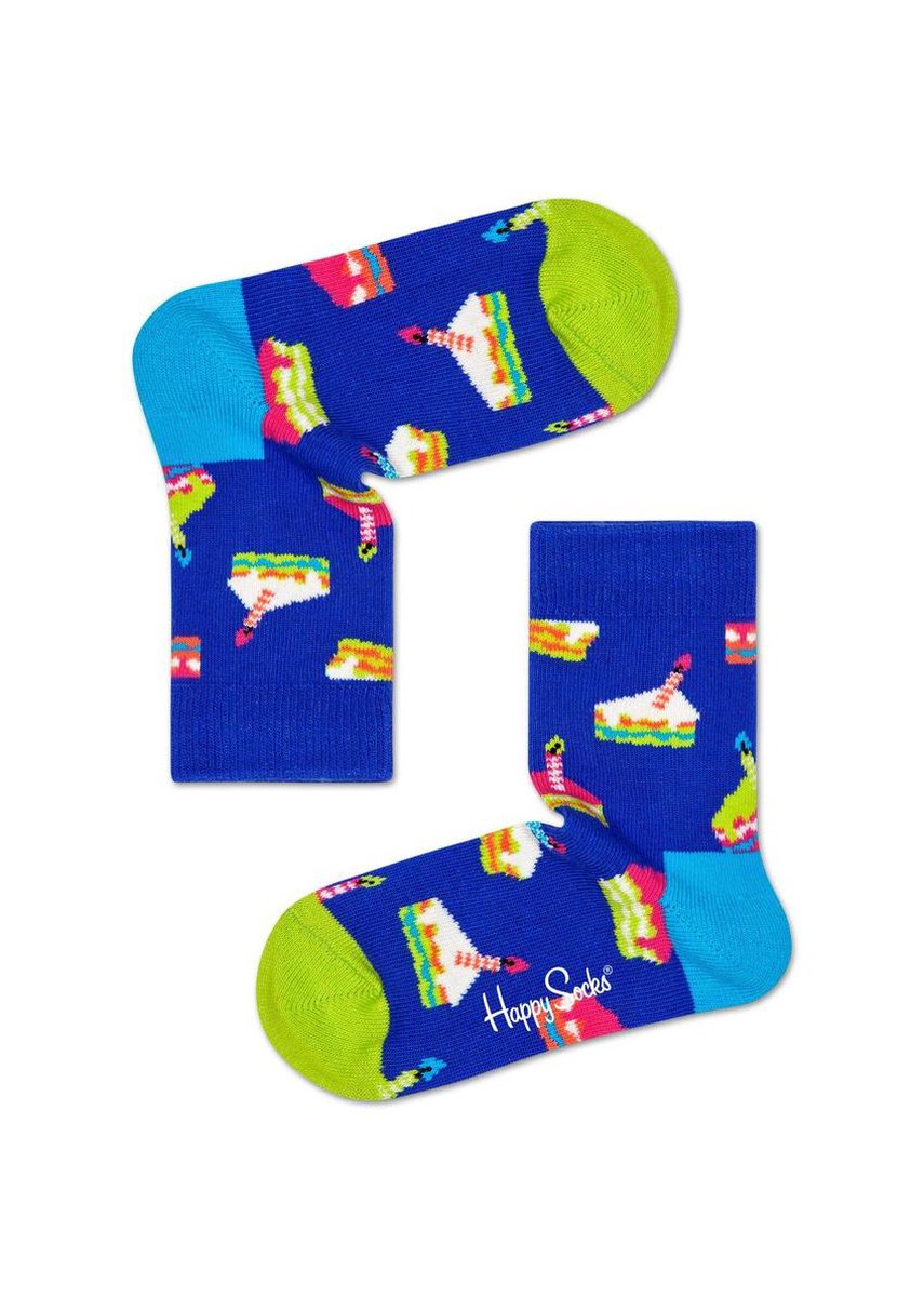 Happy Socks - Maat 0-12M - Kids Happy Birthday singing Giftbox