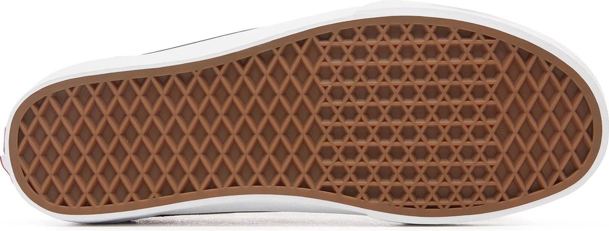 Vans - Maat 42 - Ward Suede Canvas Heren Sneakers - Black/White