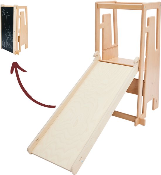 speeltoestel, toboggan, schommelbord, schoolbord, leermachine