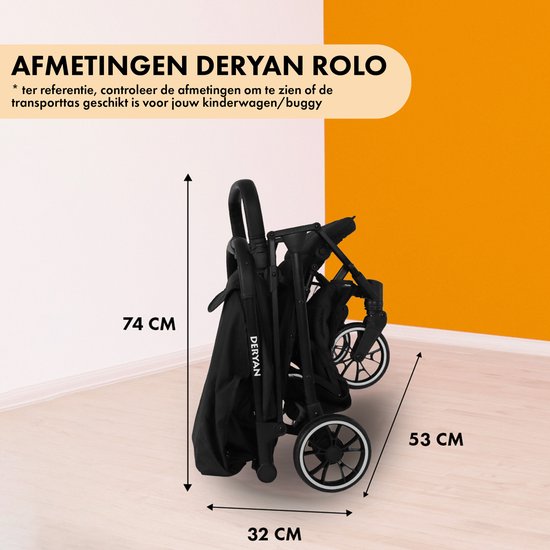 Deryan Buggy Transporttas - Opbergtas - Buggy reistas