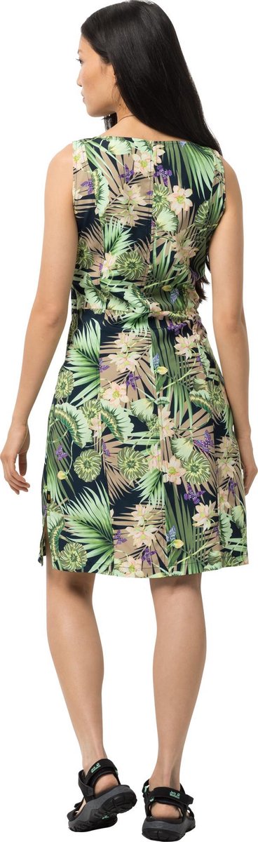 Jack Wolfskin - maat XS- PARADISE DRESS - midnight blue all over - Vrouwen