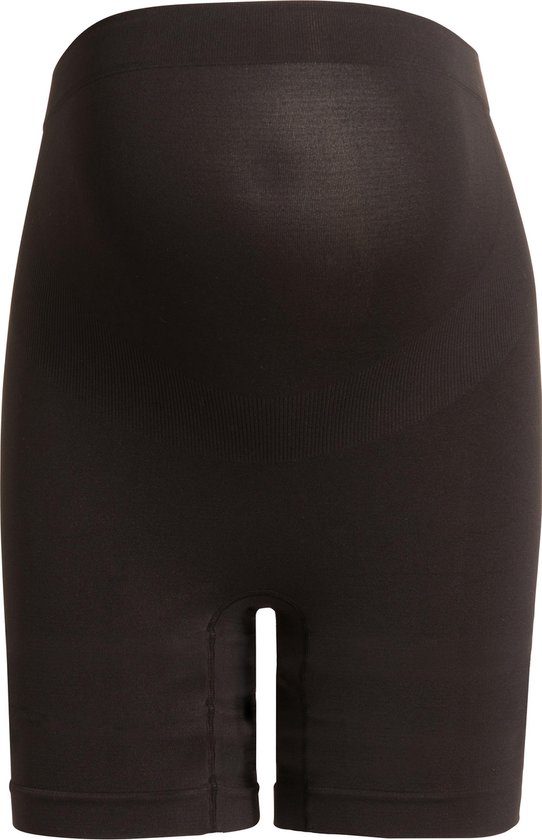 Noppies - M/L - Naadloze Zwangerschapsshorts - Black
