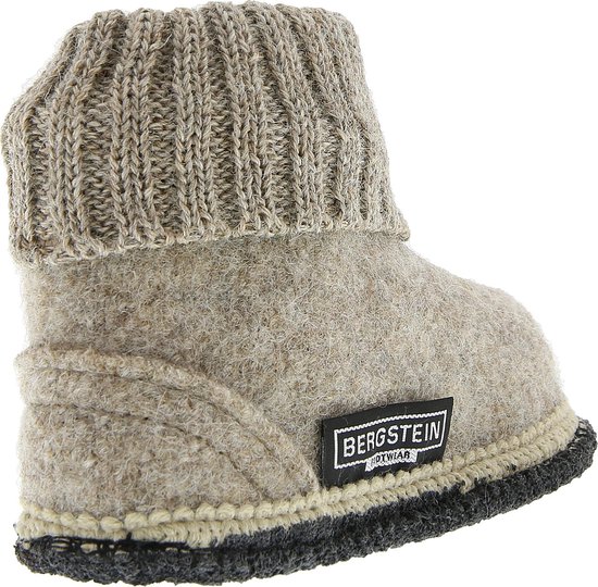 Bergstein Cozy - maat 40 - Sloffen Unisex - Beige