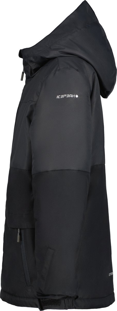 ICEPEAK - Maat 128 - LEITH JR Jas - Zwart