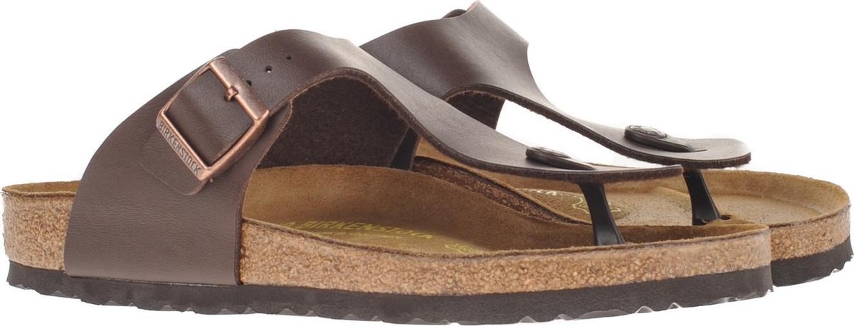 Birkenstock - Maat 40 - Ramses BF Regular Fit Heren Slippers - Brown
