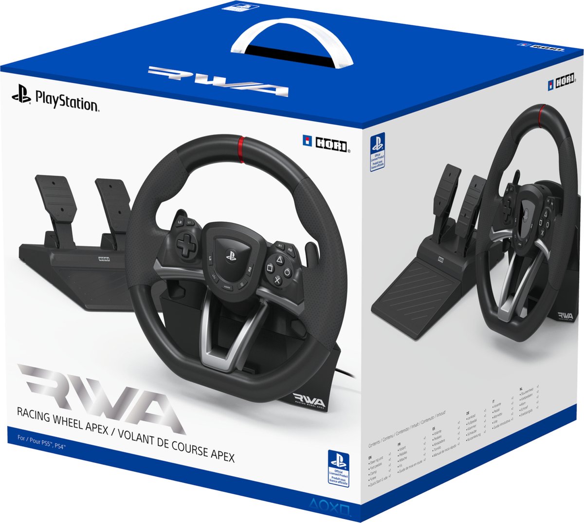Hori Racing Wheel APEX - Official Licensed - PS5 PS4 PC