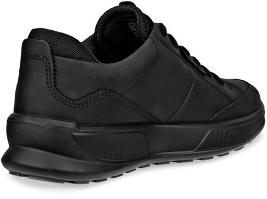 sneaker, zwart, leder, sportief, platforms-sole