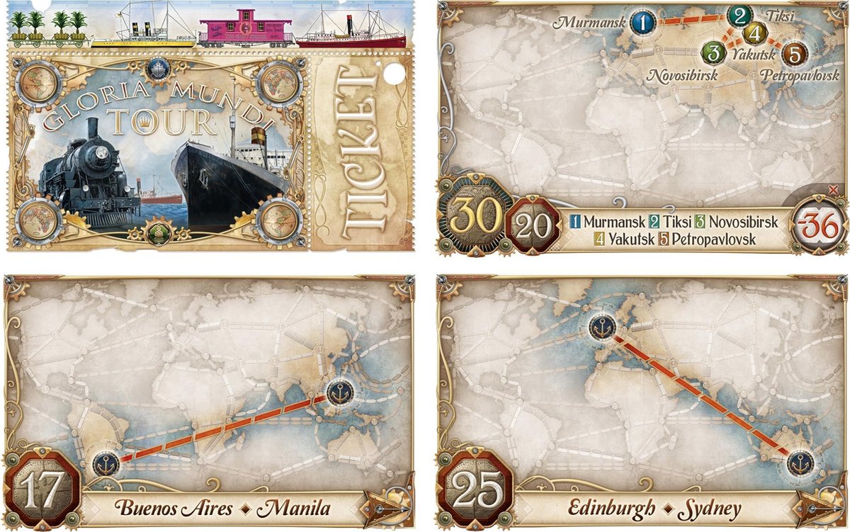 Ticket To Ride - Engelstalig Bordspel