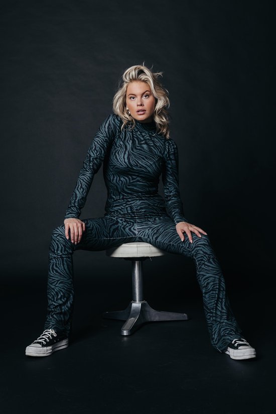Colourful Rebel Maat XL Zebra Peached Flare Broek