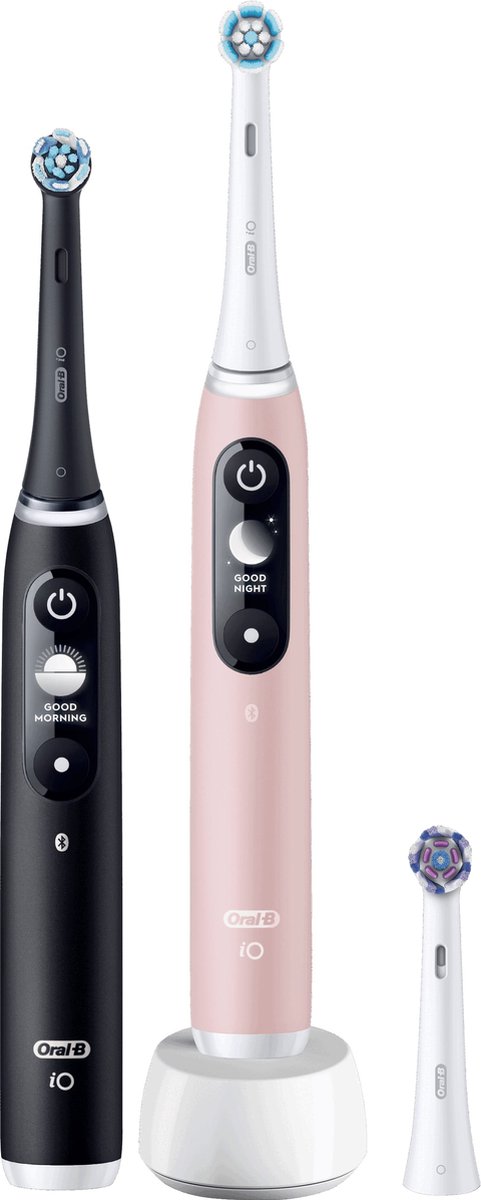 Oral-B iO 6 - Black & Pink - Elektrische Tandenborstels