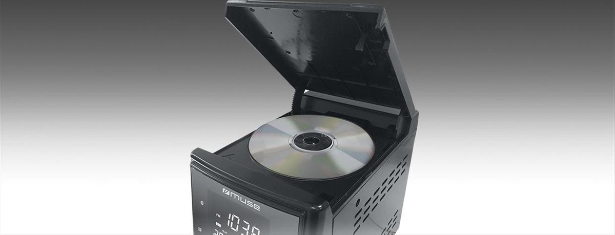 Muse M-38 BT - Mini hifi-systeem met CD,USB & bluetooth - zwart
