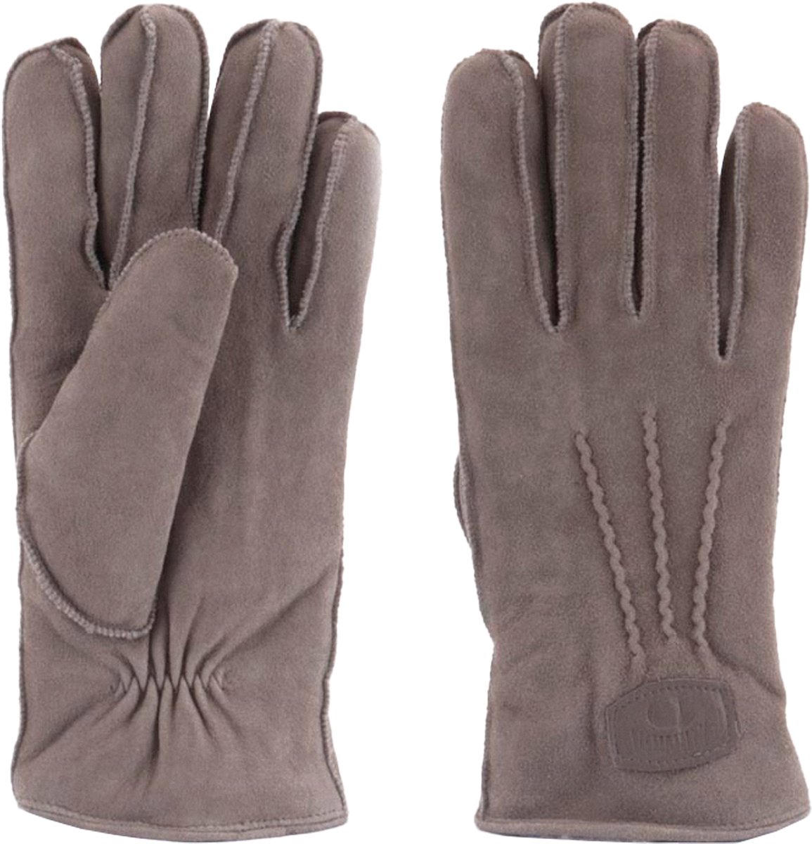 Warmbat Dames Handschoenen - Maat S - Taupe