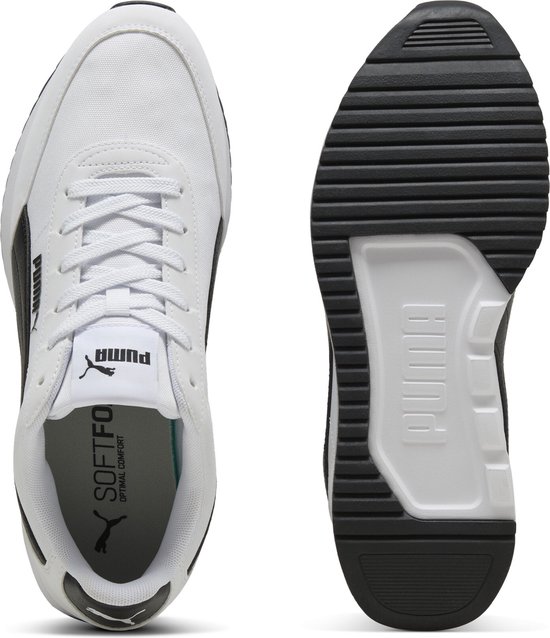 PUMA - maat 39- R78 Lightwind Unisex Sneakers - Inky Depths-PUMA White-PUMA Black