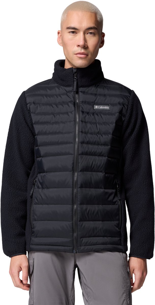 jasper, jassen, fleece, donkergrijs, columbia