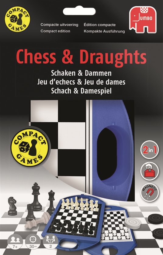 Dammen en Schaken Reiseditie reisspel