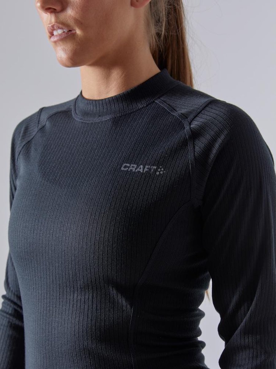 Craft - Maat XXL - Core Dry Baselayer Thermoset Dames - Zwart