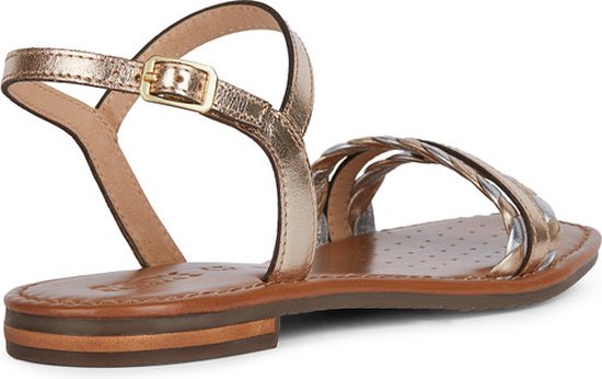 GEOX D SOZY Q A - maat 38 - Sandalen - GOLD/SILVER