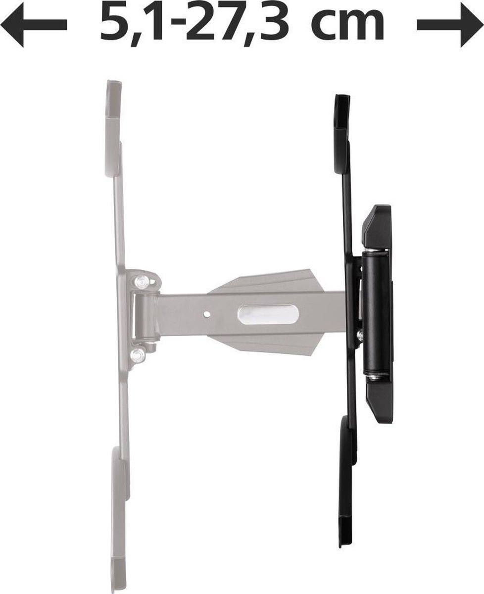 Hama Full Motion - TV-beugel - Geschikt voor 37 t/m 75 inch - Draaibaar en kantelbaar
