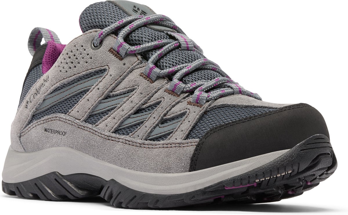 sneaker, wandelschoen, grijs, meshvoering, waterdicht