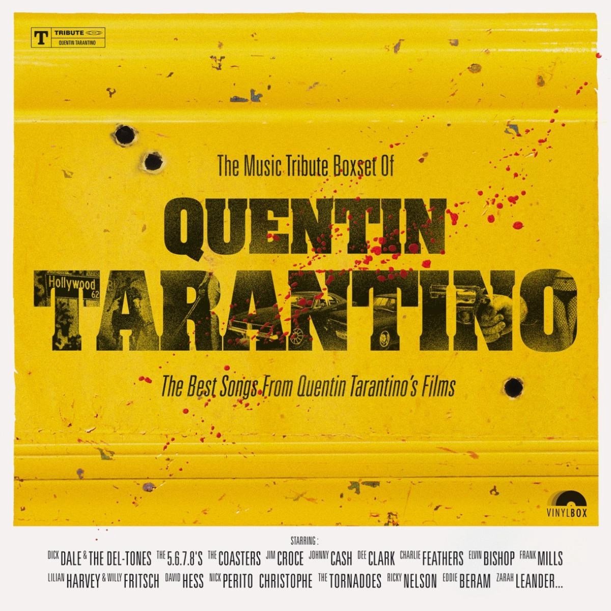 geel, vinylplaat, tape, tarantino, boxset