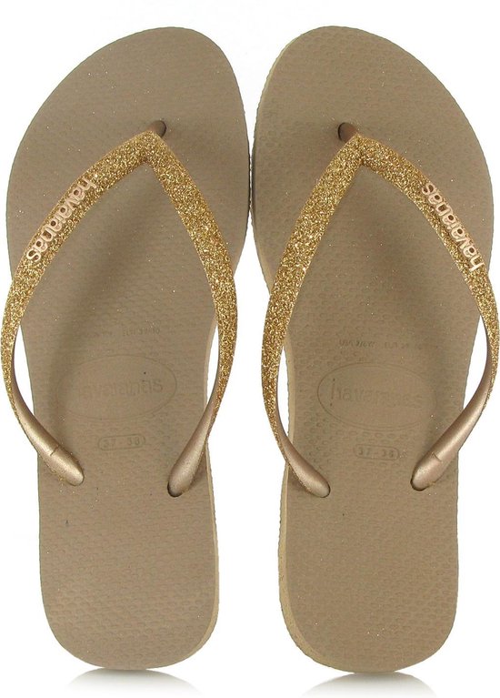 Havaianas Slim Glitter Dames Slippers - 41/42